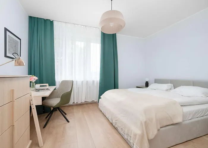 Azure Teatralna With Air Conditioning In By Renters Appartement Wrocław